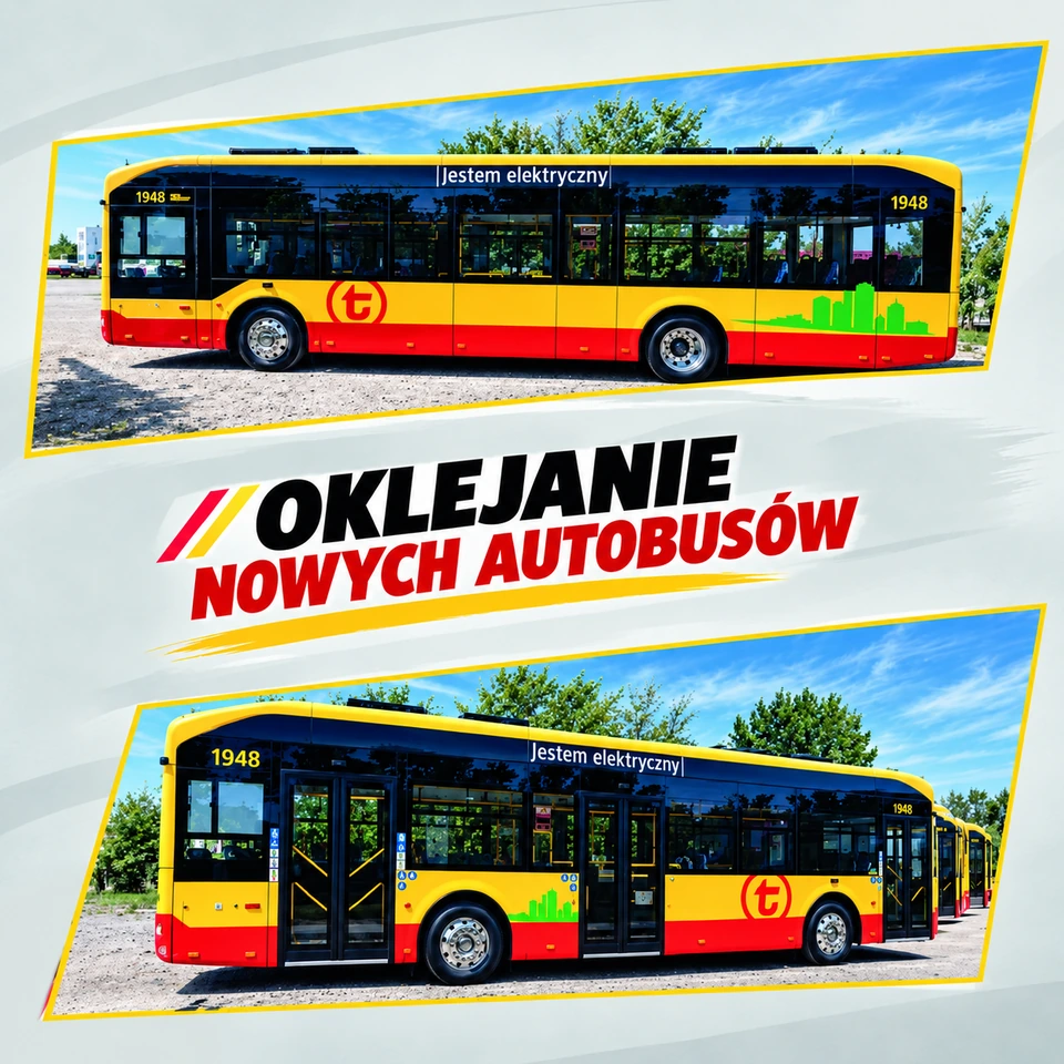 Oklejanie autobusów: Reklama na pojazdach