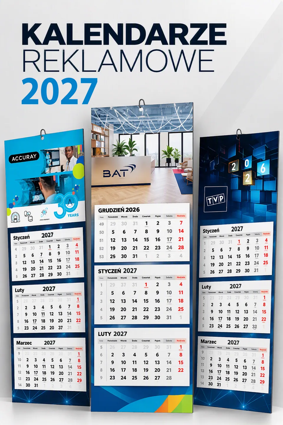 Kalendarze reklamowe: Kalendarze firmowe 2027